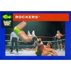 1991 Classic WWF Wrestling Card #78  The Rockers  Sports 