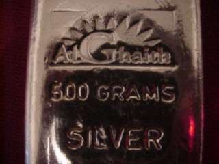 KILO SILVER BAR 999.0  2 BARS 1000+ GRAMS by ALGhaith FROM DUBAI 