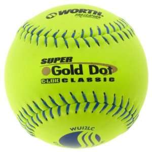   Worth USSSA 12 Super Gold Dot Slow Pitch Softball