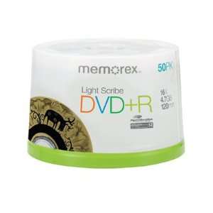  Memorex   50 Pack 16x DVDR Disc Spindle 05431 Electronics