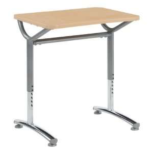  Text Series Open Front Desk Adjustable Height with 