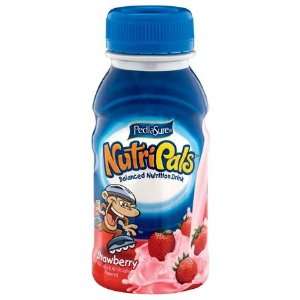  NutriPals Drink Strawberry / 8 fl oz bottle/ 4 pack 