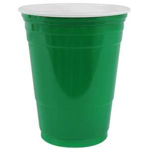  Green Solo PS16 16 oz. Plastic Cup 1000/CS Kitchen 