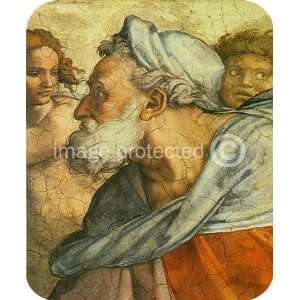    Michelangelo Buonarroti Prophet Ezekiel MOUSE PAD
