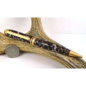  Coffee Beans Euro Pen With a Satin Gold Finish Office 