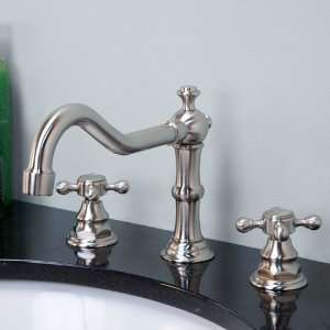  Widespread Lavatory Faucet with Cross Handles & Pop up 