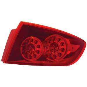 Anzo USA 321076 Mazda 3 Red LED Tail Light Assembly   (Sold in Pairs)