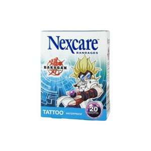  Bakugan Waterproof Tattoo Bandages   20 assorted bandages 