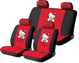 Neu Hello Kitty AUTO Sitzbezüge Schonbezüge 10Teile 009  