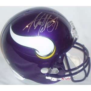 Adrian Peterson Autographed Helmet   Replica  Sports 