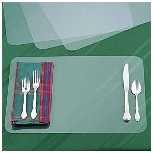  Clear Placemat Set of 4 