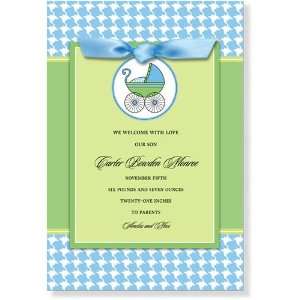  Boy Baby Shower Invitations   Check Effect Sweet Dreams 