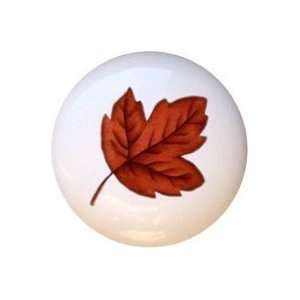  Fall Leaves Design3 Flowers Floral Drawer Pull Knob