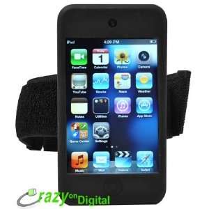   Skin Case with Armband for New Apple iPod Touch 4G and 5G Electronics