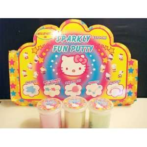 Hello Kitty Sparkly Fun Putty  Toys & Games  