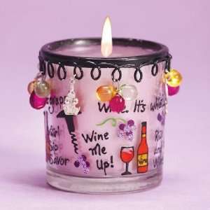   Charmbiance Jar Jewelry Candle, Wine Me Up (Set of 4)