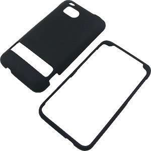  Black Rubberized Protector Case for HTC Thunderbolt 