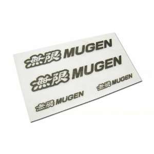  4 Pcs JDM Mugen Power Decal Stickers
