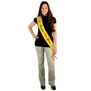   Party By Beistle Company Happy New Year Satin Sash 