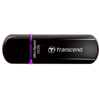 Transcend JetFlash 600   32 GB USB 2.0 Flash Drive TS32GJF600 (Black)