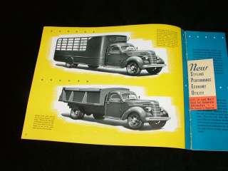 1937 International Model Model D 40 Truck Brochure  
