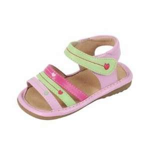   Girls Toddler Sandal Size 7   Squeak Me Shoes 14777