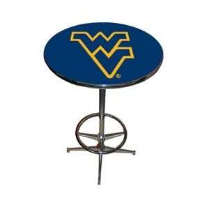  West Virginia Mountaineers Chrome Game Room Table Sports 