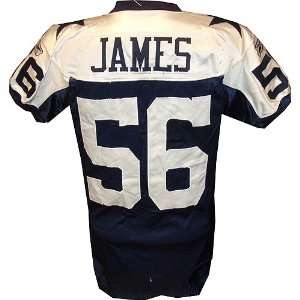  James #56 Cowboys vs. Raiders 11 26 09 & at Chiefs 10 11 09 Game 