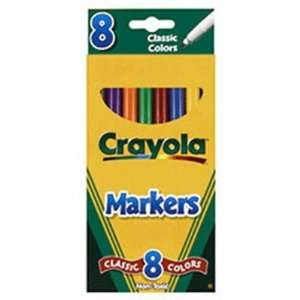  Crayola BIN7709 Original Drawing Markers 8 Color Toys 