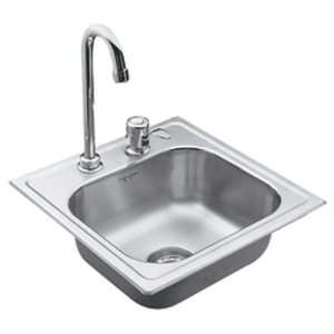  Moen Model 22240 Camelot Bar Sink/Faucet Set