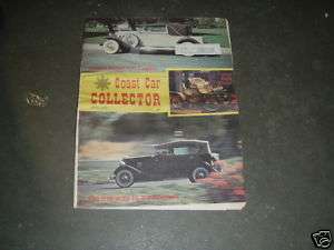 1979 ORIGINAL COAST CAR COLLECTOR 1931 CADILLAC 03 FORD  