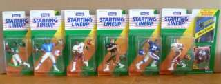 1992 STARTING LINEUP FOOTBALL SET  26 SLU  Sports Figurines  VERY HARD 