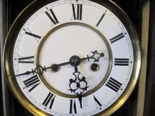 Gustav Becker 2 wt.Time & Strike Vienna Regulator Clock  