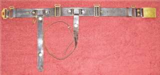 Cavalry 1872 Pattern Brace Yoke Belt  