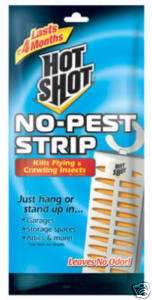 Hot Shot No Pest Strip Insect Killer HG 5580 Lot of 12 00071121055804 