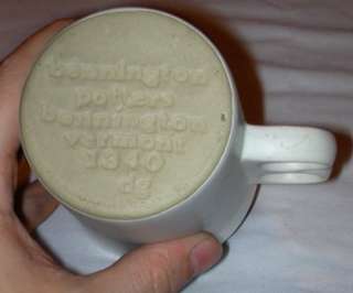 Bennington Pottery   Smithsonian   Mug  