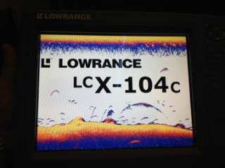 Lowrance LCX 104C GPS Receiver 042194521909  