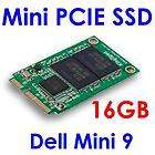 KingSpec IDE SATA Mini PCIe 16GB SSD To Dell Mini 9 Akd  