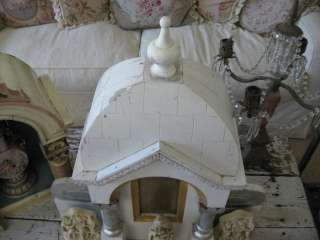 OMG Old Vintage CHURCH ALTAR CRECHE DISPLAY Dome Top~Columns Ornate 