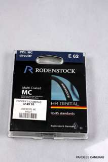 Rodenstock 62mm Circular Multi Coated Polarizer   NEW  