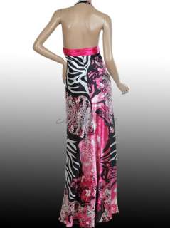   Waist Long Maxi Prom Gown Dress 09340 AU Size 18 091037100177  