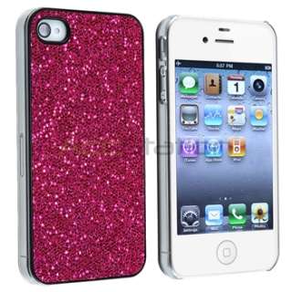   with apple iphone 4 4s hot pink bling quantity 1 this slim fit snap