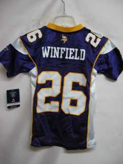 VIKINGS REPLICA NFL YOUTH JERSEY ANTOINE WINFIELD P S *  