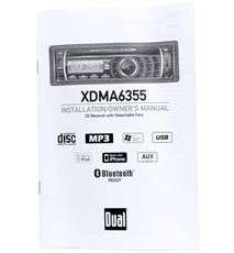 Dual XDMA6355 50Wx4 RMS In Dash CD//WMA/Ipod/USB/ AM/FM Player Car 