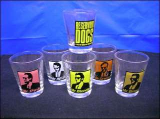 Reservoir Dogs 15th Anniversary Glass Shot Glasses  