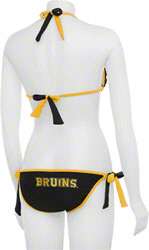 Boston Bruins 2011 Womens Black String Bikini 