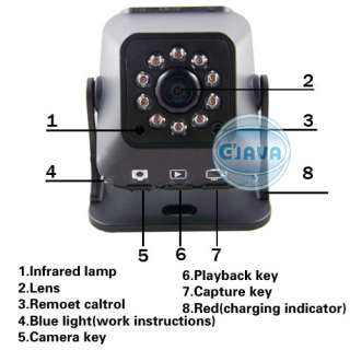   Security Camera Camcorder DVR w/ Night Vision Motion Detection  