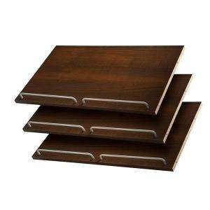 Martha Stewart Living 24 in. Espresso Shoe Shelves (3 Pack) D6 at The 