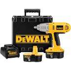 DEWALT 18 Volt Cordless XRP Impact Wrench Kit with Hog Ring Anvil