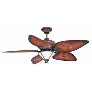 Hampton Bay San Lucas 56 in. Indoor/Outdoor Natural Iron Ceiling Fan 
